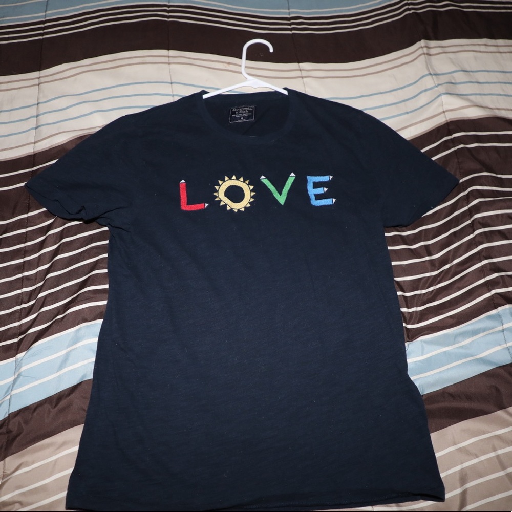 Abercrombie pride “ LOVE” T-shirt